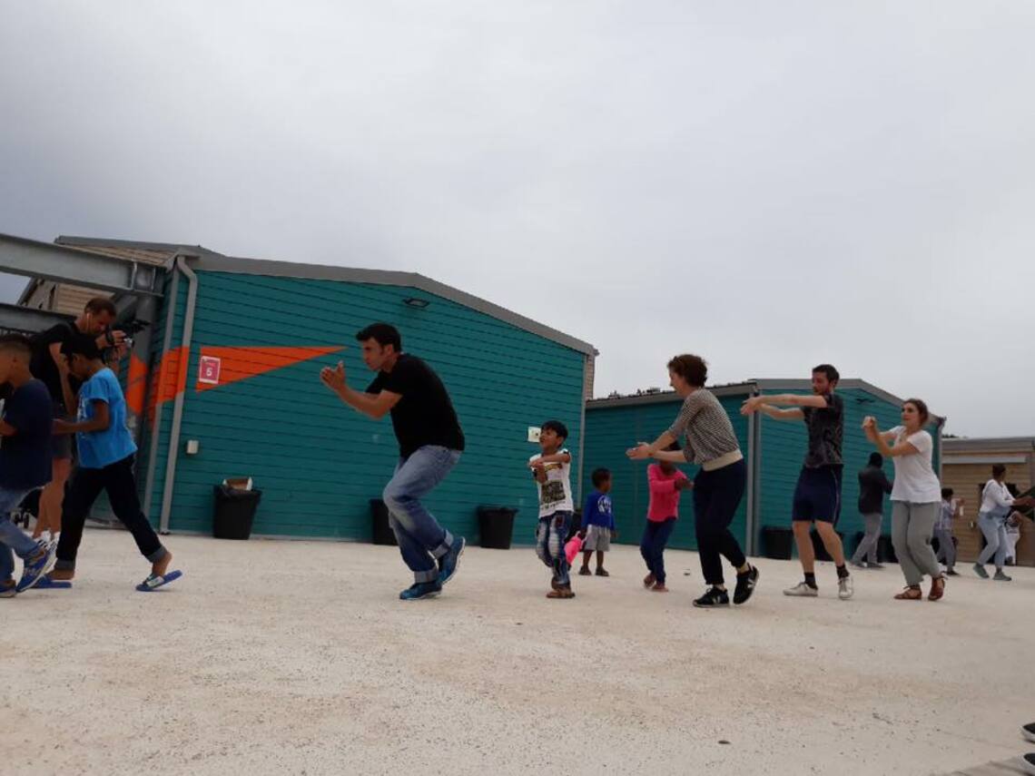 Migrant bodies, France workshop, 2018, ©HIPP