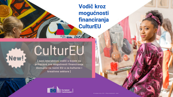 Vodič kroz mogućnosti financiranja CulturEU dostupan na hrvatskom jeziku