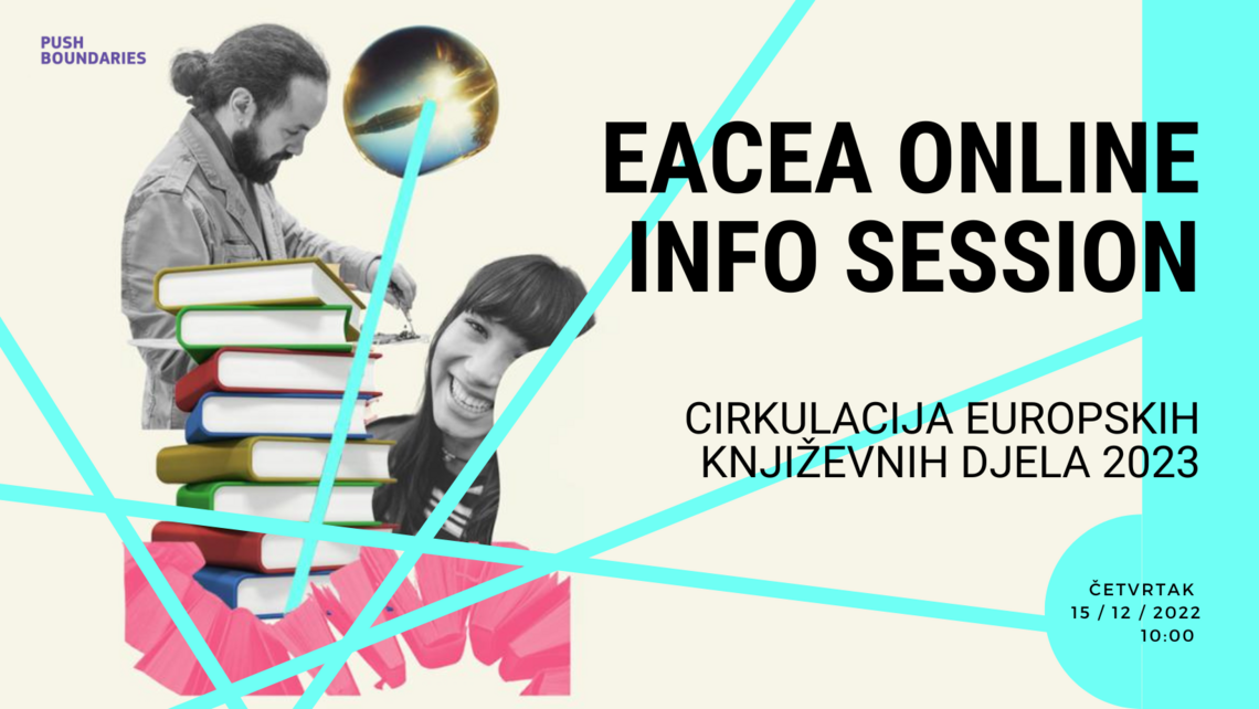 INFO SESSION: Cirkulacija europskih književnih djela 2023